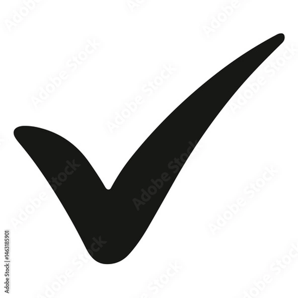 Obraz Check mark illustration