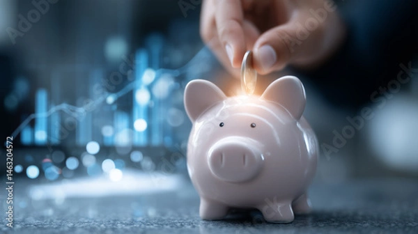 Obraz High-Tech Money Management
高精細な資産運用ビジュアル