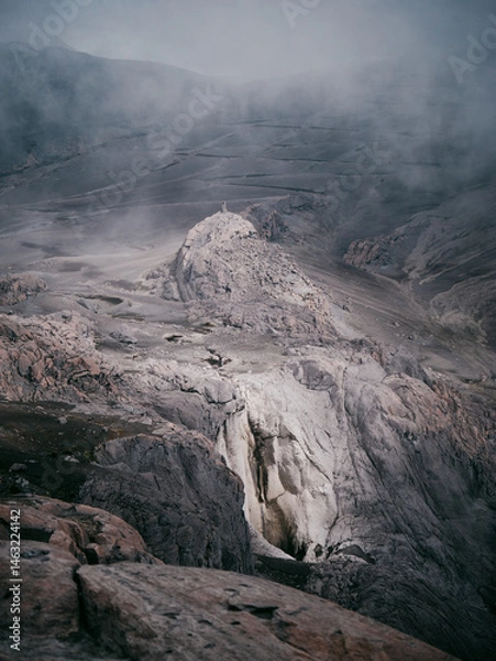 Obraz volcanic crater