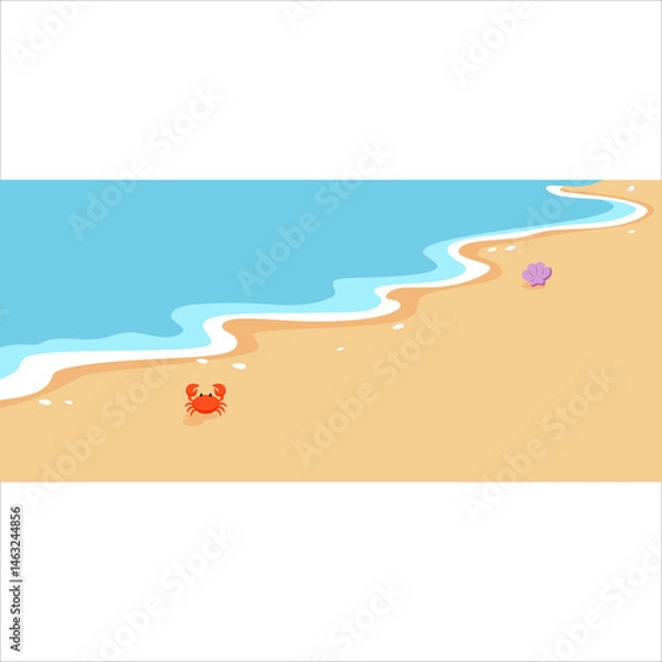 Fototapeta Beach Scene