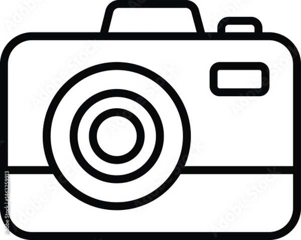 Obraz Camera icon vector