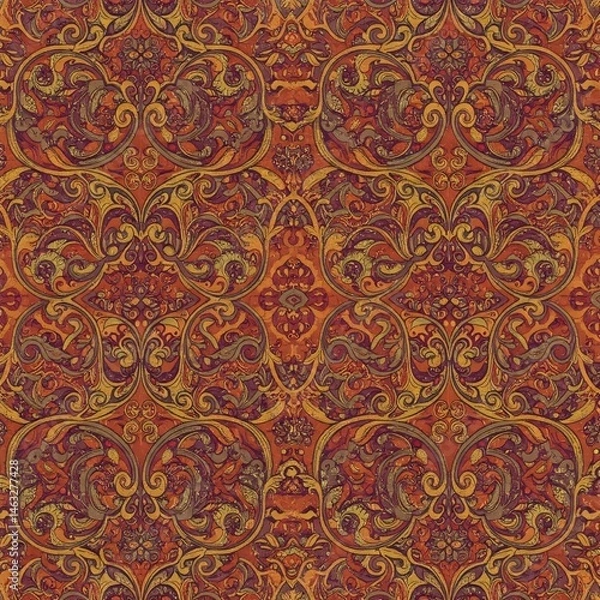 Fototapeta Elaborate Seamless Patterns