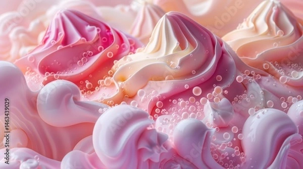 Obraz Whipped Cream Texture