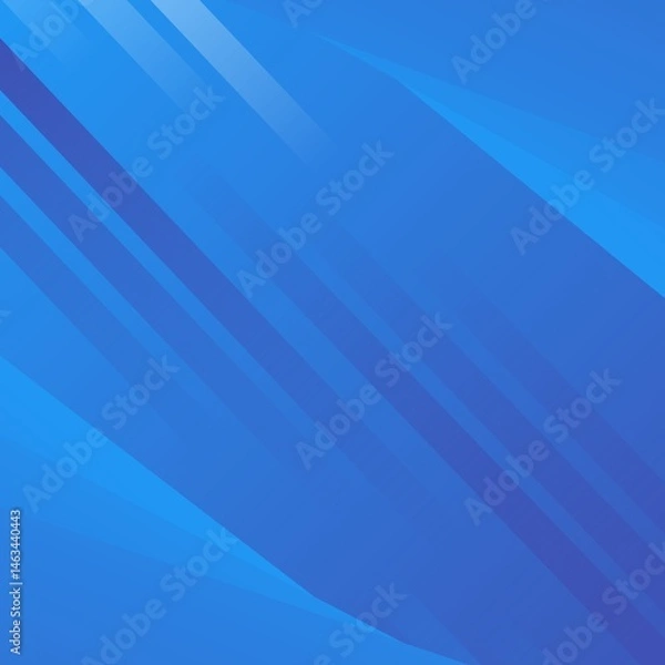 Obraz Abstract Blue Background with Diagonal Lines