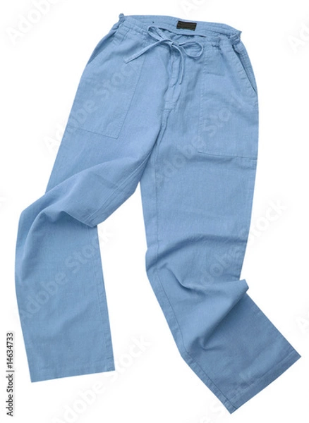 Obraz blue trousers pants