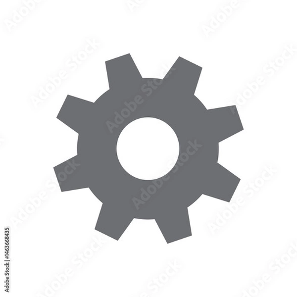 Fototapeta gear icon 