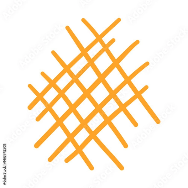 Fototapeta Yellow Line strip shape