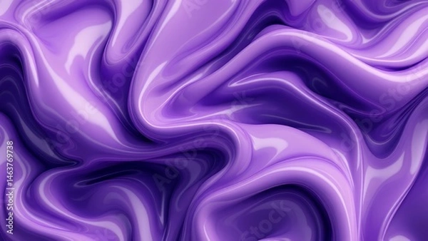 Fototapeta Purple Fluid Marble Abstract Background