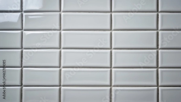 Fototapeta white tile surface