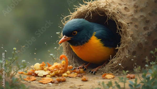 Obraz red winged blackbird