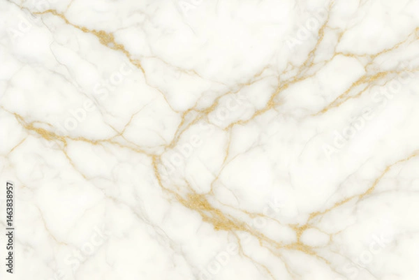 Fototapeta Marble White & Gold
