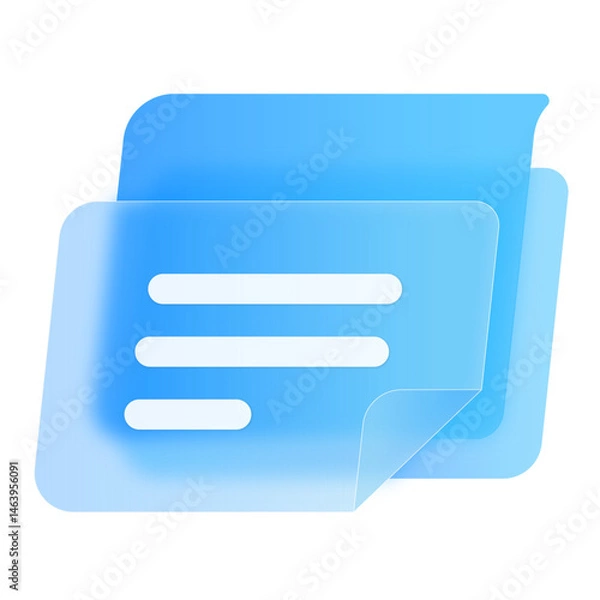 Fototapeta Glassmorphism PopUp 3D Button UI Icon Sign and Symbol Design Illustrator Png Svg	
