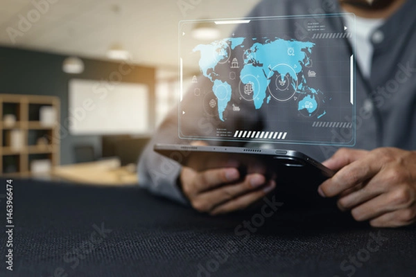 Fototapeta Innovative Strategy for Organizing Shipping and Receiving Operations