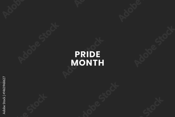 Fototapeta Pride Month in June. LGBTQ Original gay pride month concept background, high resolution poster or banner