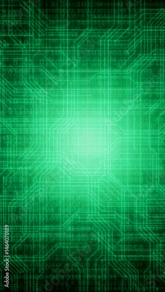 Obraz Abstract digital background with binary code. Hackers, darknet, virtual reality and science fiction.