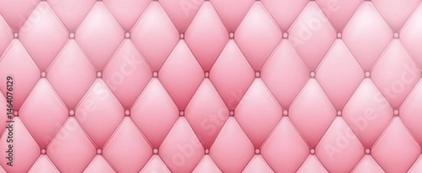 Fototapeta Elegant Pink Quilted Diamond Pattern