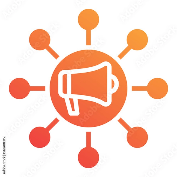 Fototapeta Networking Icon