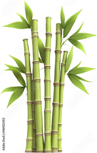 Fototapeta A Lush Bamboo Grove