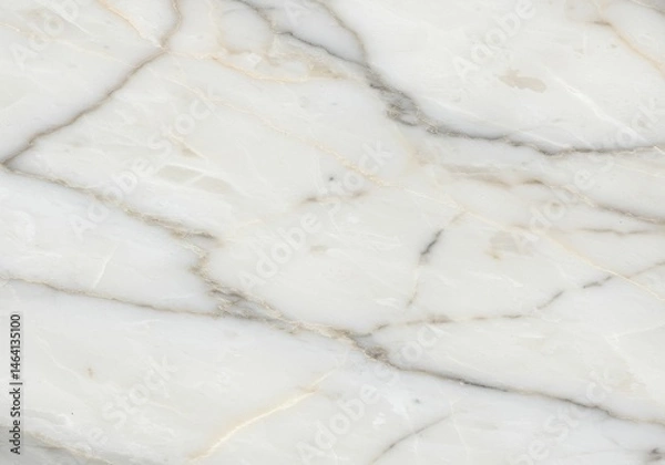 Fototapeta White Marble Texture Background Seamless Natural Stone Pattern Design