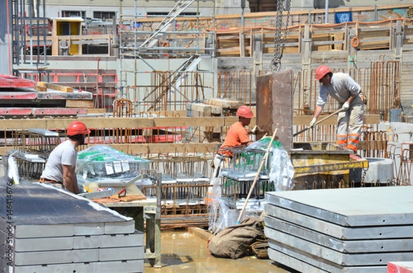 Obraz Grossbaustelle