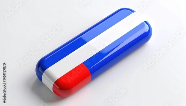 Fototapeta Colorful Capsule Shape Pill