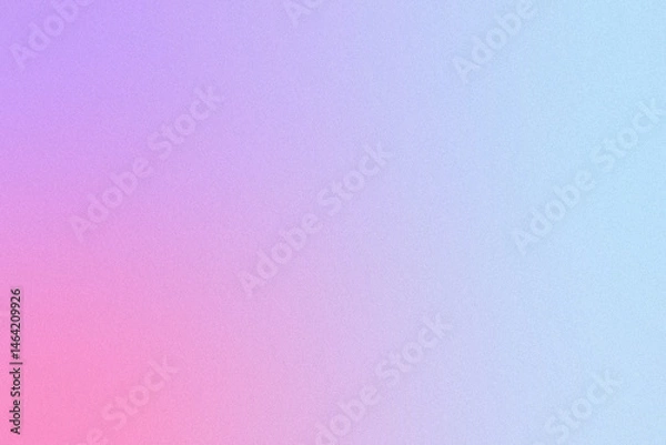 Fototapeta aura grainy gradient background, abstract modern pink, blue and purple wallpaper, vibrant colorful backdrop with grain texture	
