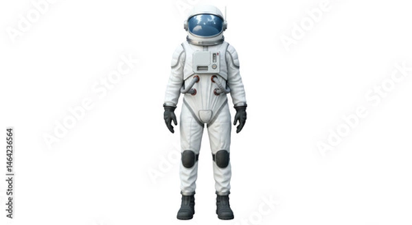 Fototapeta Isolated Astronaut