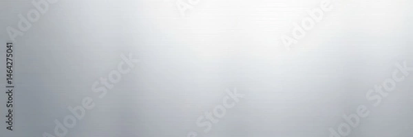 Fototapeta Silver metallic background with fine linear texture, subtle highlights, polished, elegant, detail
