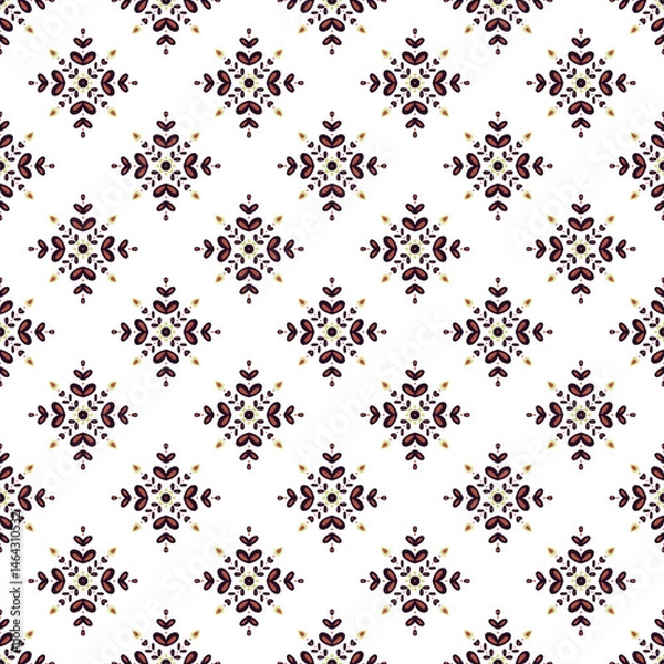Obraz set of seamless patterns