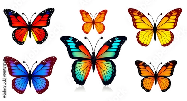 Obraz butterfly vector