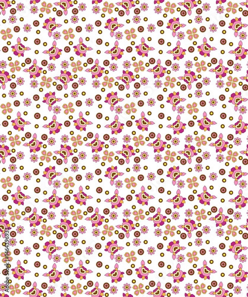 Obraz Most beautifull draw allover pattern in high resolution