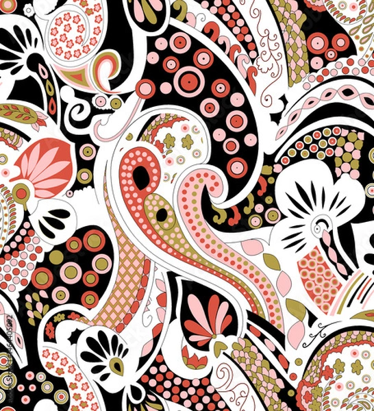 Obraz Most beautifull draw allover pattern in high resolution
