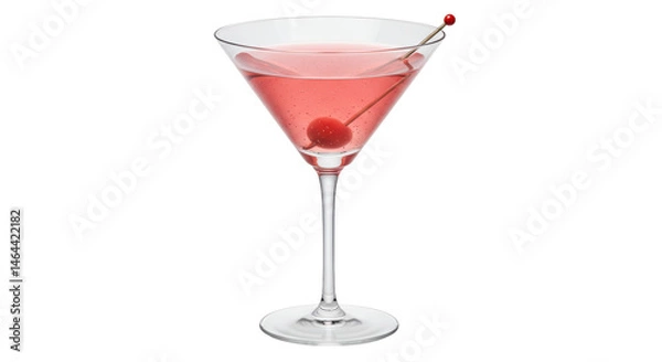 Obraz Isolated Cosmopolitan Cocktail