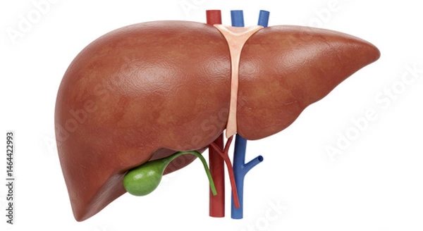 Obraz Isolated Human Liver