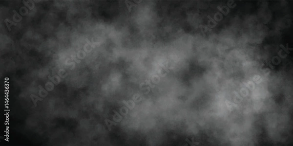 Fototapeta Black and White Cloud Mist Texture for Graphic Projects

