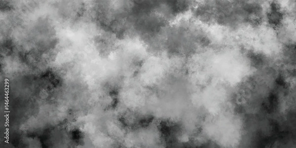 Fototapeta Monochrome Smoke and Fog Texture for Dark and Moody Visuals

