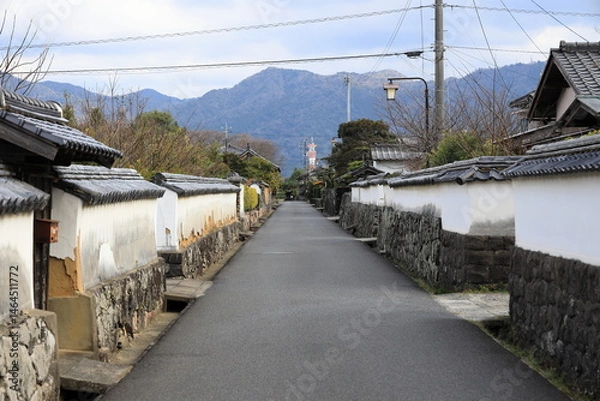 Fototapeta 萩城下町 (旧上級武家地) (山口)
