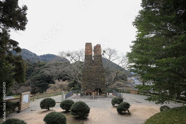 Fototapeta 萩反射炉 (山口)