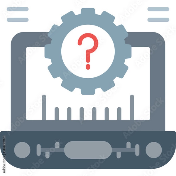 Fototapeta Question Icon Vector Element