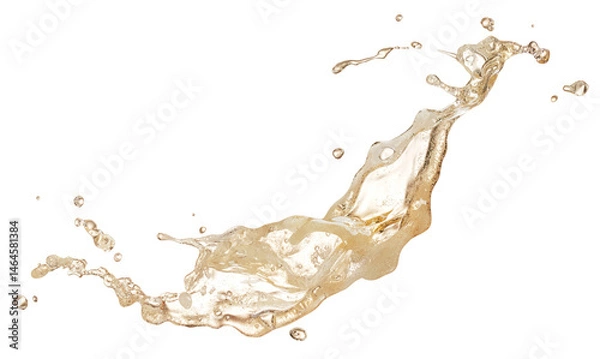 Obraz splash of champagne