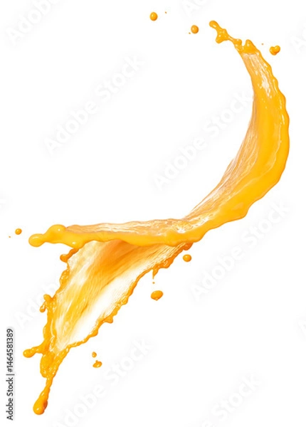 Obraz orange juice splash
