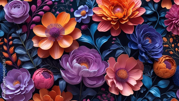 Obraz Beautiful flower background