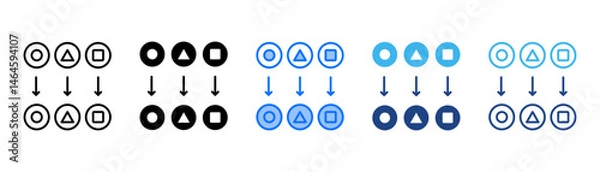 Fototapeta Grouping Icon