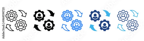 Fototapeta Change Icon