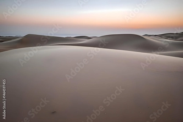 Obraz Serene Slate Dune Poster for Travel Branding