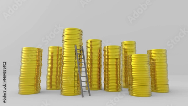 Obraz Accumulated money