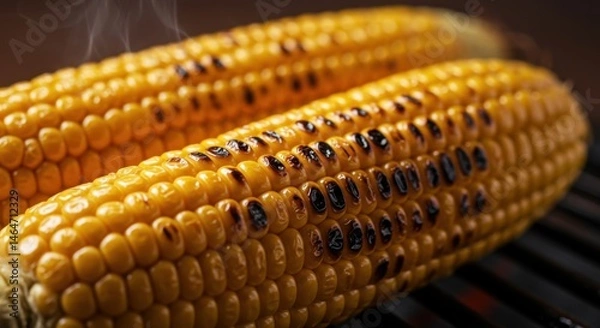 Obraz Grilled corn on the cob