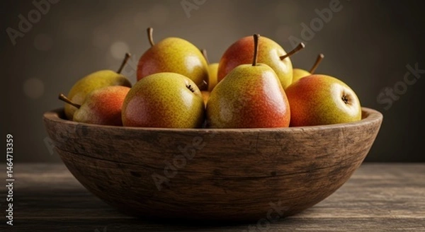 Obraz pears in a bowl