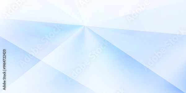 Obraz Abstract Light Blue Geometric Background With Soft Gradient Colors