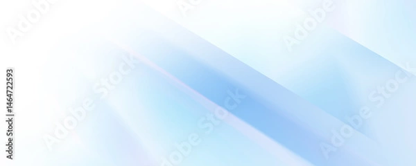 Obraz Abstract Light Blue Geometric Background With Soft Gradient Colors
